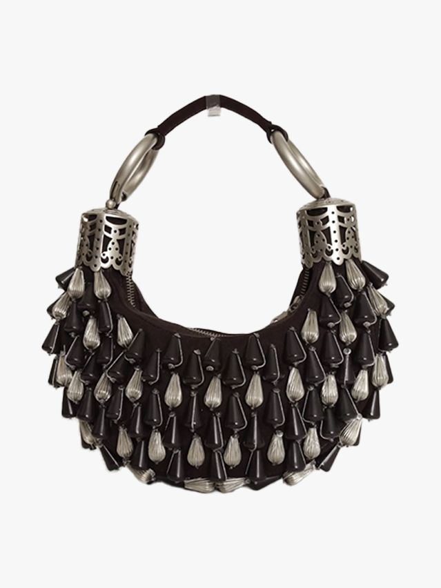 Image may contain Accessories Bag Handbag Purse Jewelry and Necklace