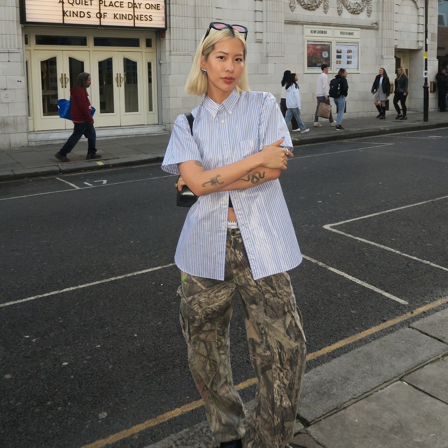 Camo Is A Stylish Alternative To Denim This Spring