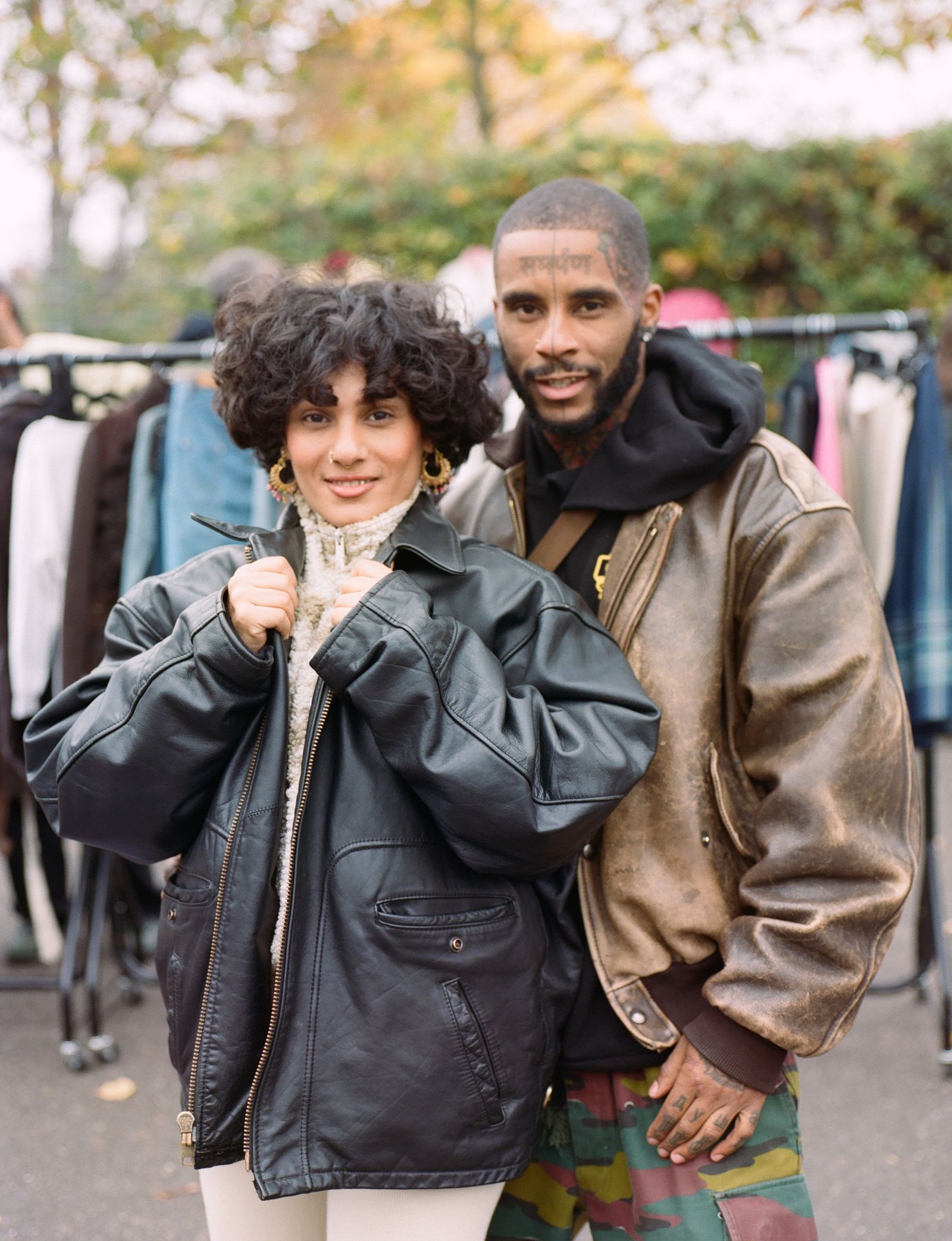 Image may contain Clothing Coat Jacket Adult Person and Hair