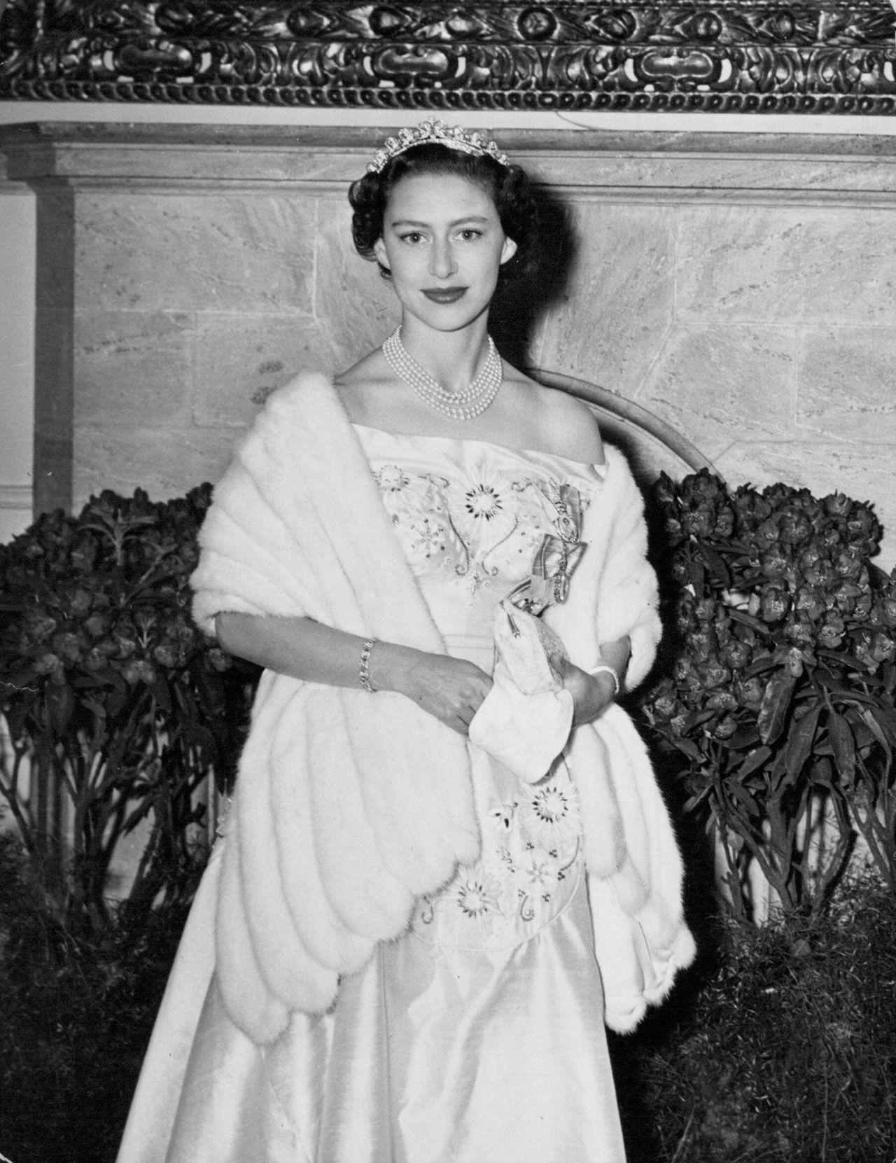Image may contain Princess Margaret Countess of Snowdon Person Adult Wedding Face and Head