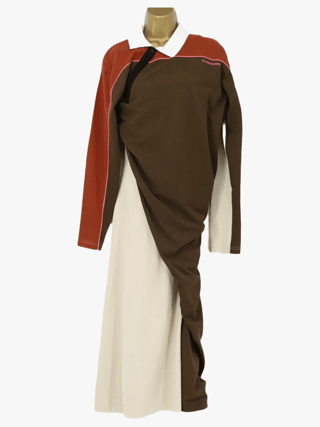 Image may contain Clothing Long Sleeve Sleeve People Person Fashion Coat Cape Adult and Robe