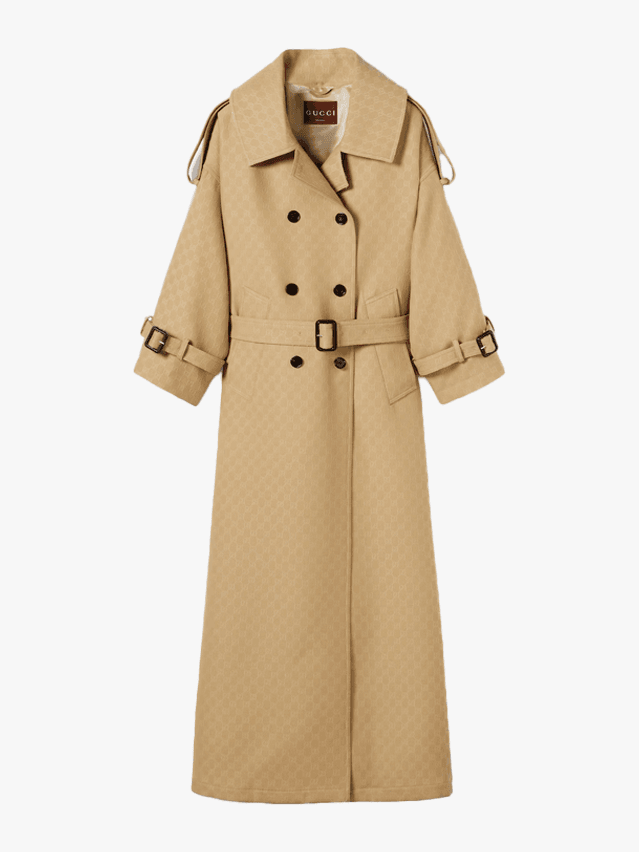 Image may contain Clothing Coat Overcoat and Trench Coat