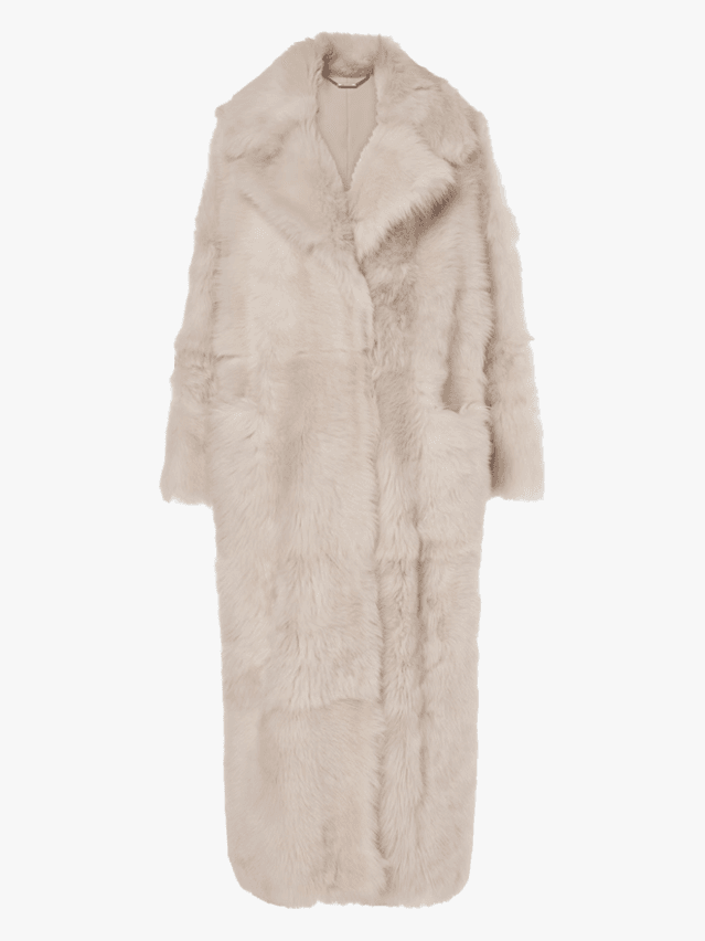 Image may contain Clothing Coat and Fur