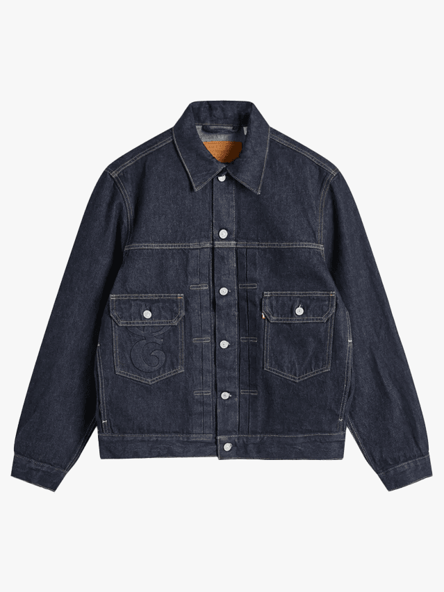 Image may contain Clothing Pants Coat Jacket Jeans Long Sleeve Sleeve and Vest