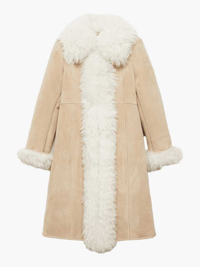 Image may contain Clothing Coat Fur and Overcoat
