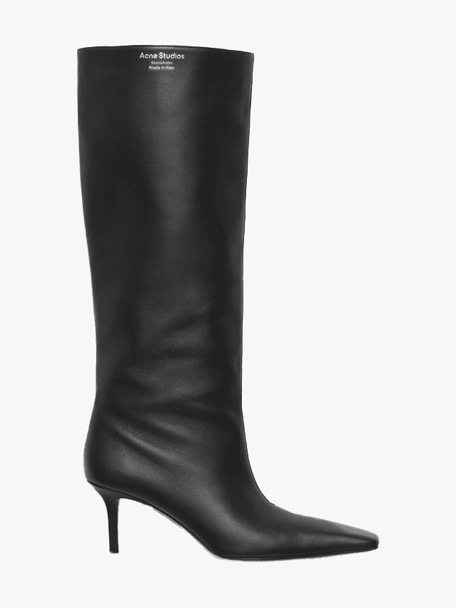 Image may contain Clothing Footwear Shoe High Heel Boot and Riding Boot