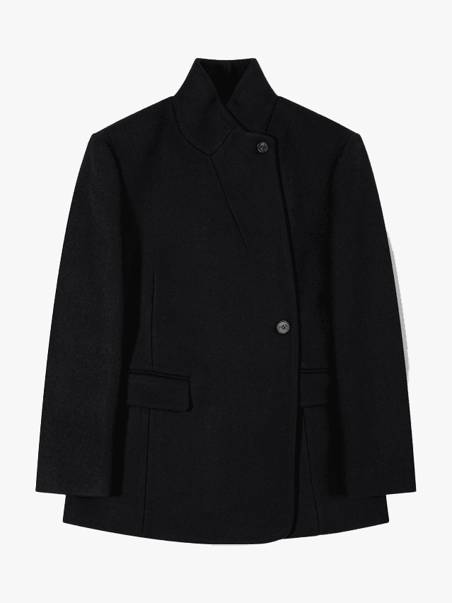 Image may contain Clothing Coat Jacket Overcoat and Blazer
