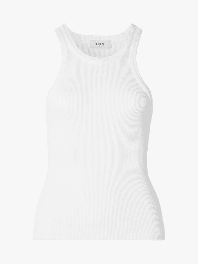Image may contain Clothing Tank Top and Vest