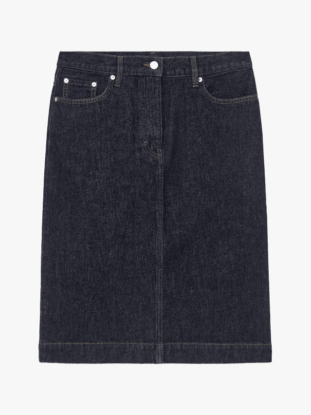 Image may contain Clothing Skirt Pants Jeans and Miniskirt