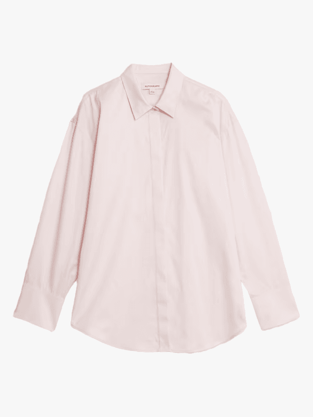 Image may contain Clothing Shirt Long Sleeve Sleeve Blouse and Dress Shirt