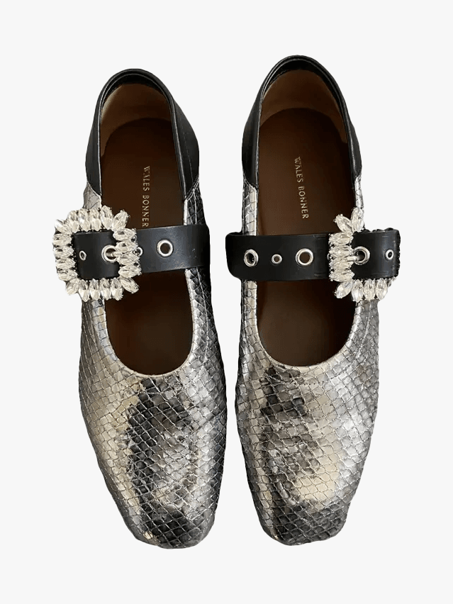 Image may contain Clothing Footwear Shoe and Sandal