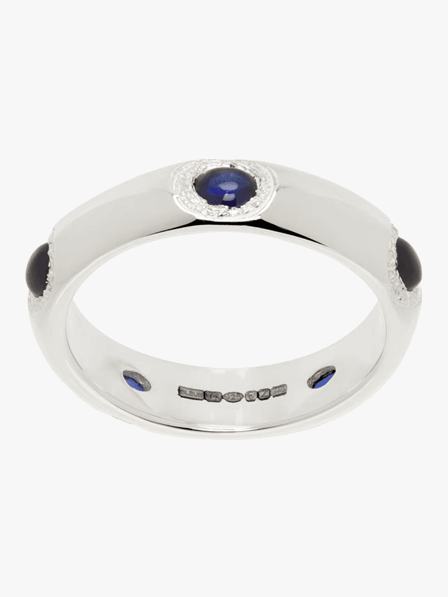 Image may contain Accessories Jewelry Gemstone Sapphire and Ring