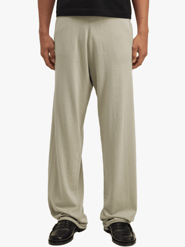 Image may contain Clothing Pants Home Decor Linen Footwear Shoe and Khaki