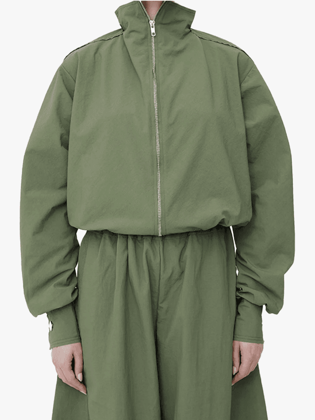 Image may contain Clothing Coat and Jacket