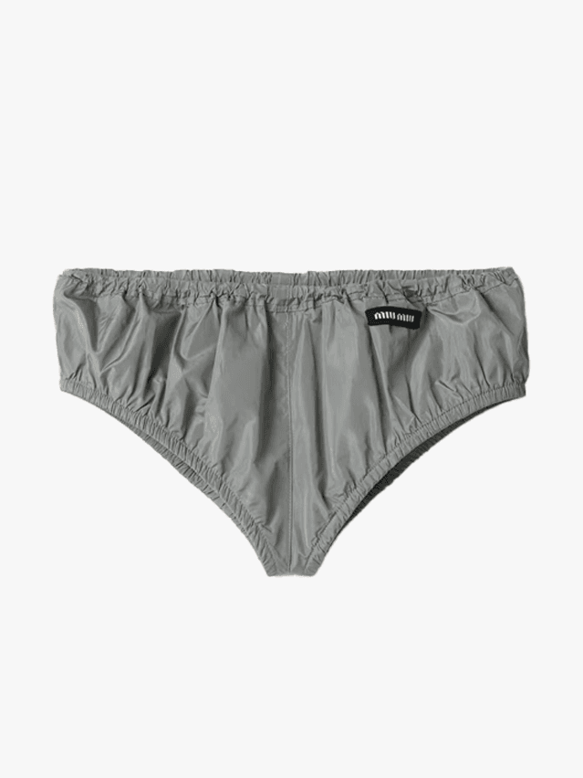 Image may contain Clothing Underwear Lingerie Panties Diaper and Thong