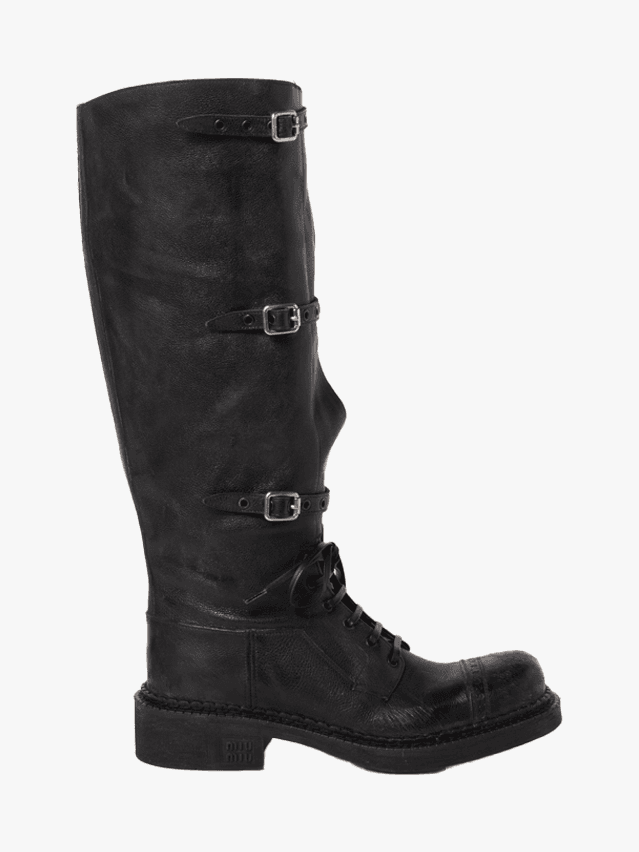 Image may contain Clothing Footwear Shoe Boot and Riding Boot