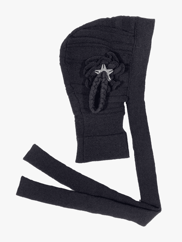 Image may contain Accessories Strap Clothing Hat Formal Wear Tie and Coat