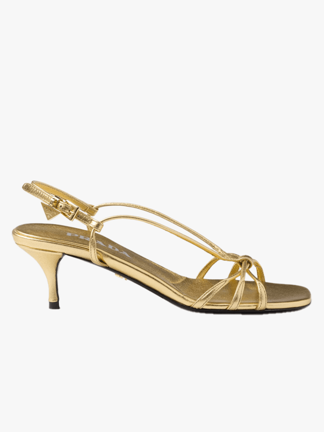 Image may contain Clothing Footwear Sandal High Heel and Shoe