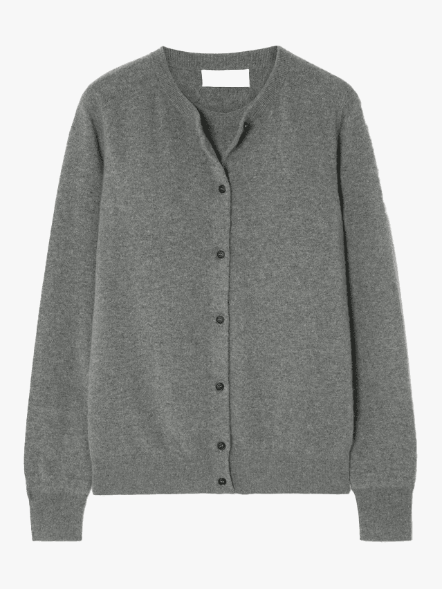Image may contain Clothing Knitwear Sweater Coat and Cardigan