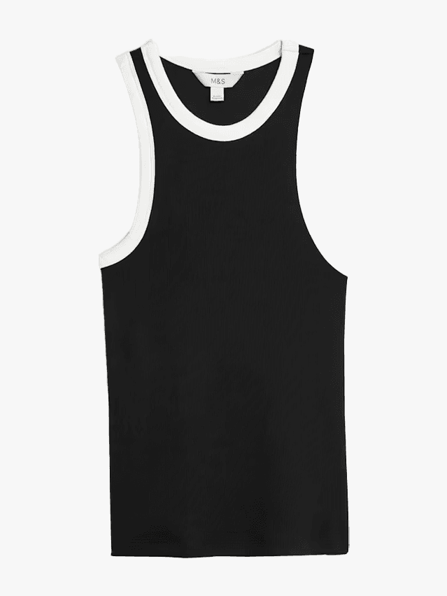 Image may contain Clothing Tank Top and Vest