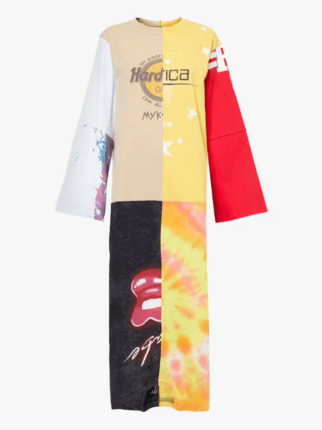Image may contain Clothing Shirt Long Sleeve Sleeve Scarf and Coat