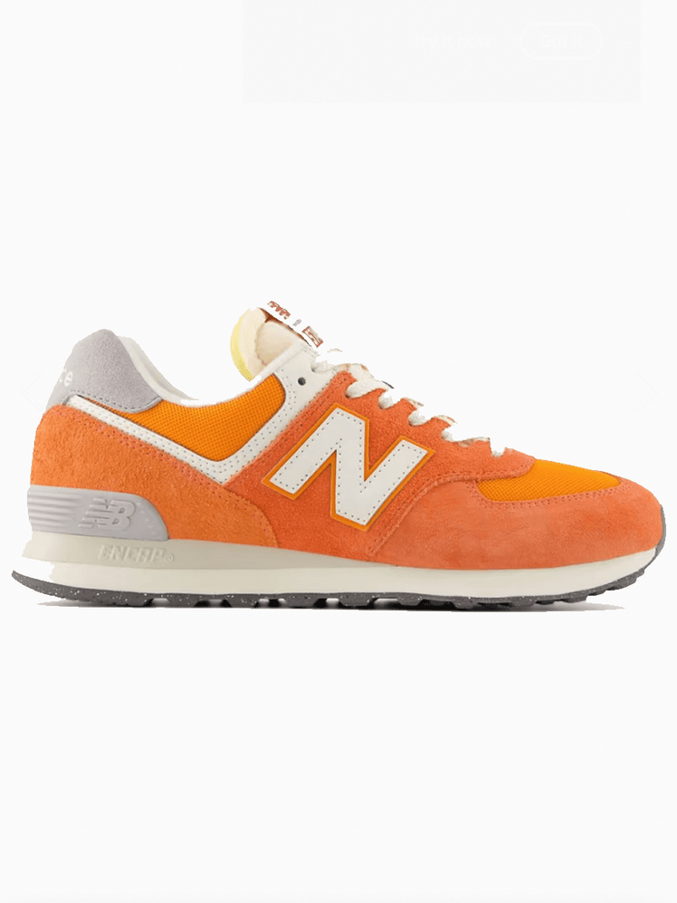 Image may contain: Clothing, Footwear, Shoe, Sneaker, Suede, and Running Shoe