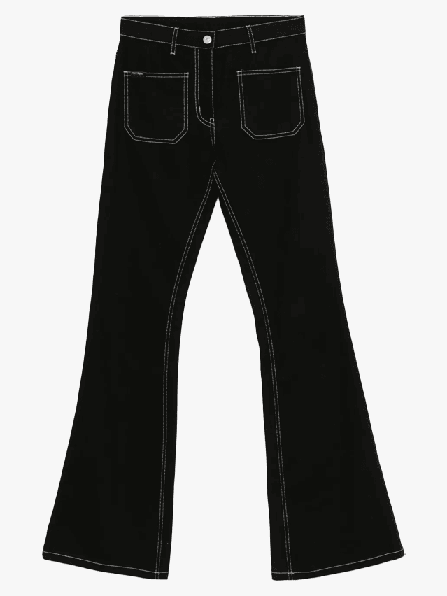 Image may contain Clothing Pants Jeans Coat and Overcoat